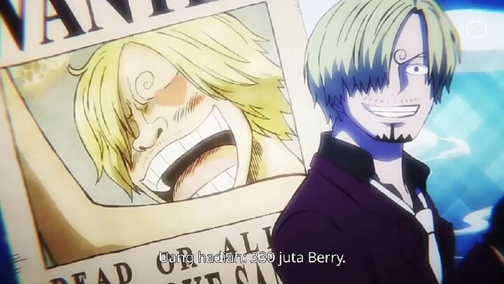 SANJI, perjalanan singkat sanji hingga saat ini di kru mugiwara.