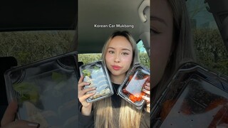 Korean Food Car Mukbang #asmr