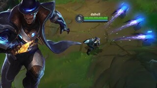 Wild Rift: Pulsefire Twisted Fate Skin Gameplay