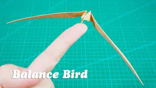 How to Make a Balanced Origami Bird