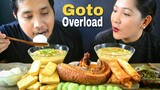 Filipino Goto Overload / Mukbang PH / Collaboration with @RL VLOGS
