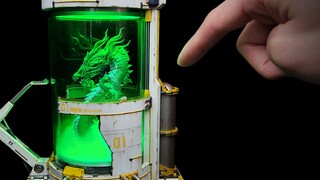 [Miniature World] The portal that took 68 days to open, come out! Dragon!