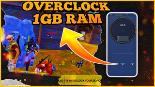 Fix Lag Free Fire Overclocking your 1gb ram  Using GFX TOOL Premium!😱Free Fire / Pubg / COD Mobile