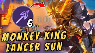 SUN 99.99% ATTACK SPEED COMBO !! FULL SPLASH DAMAGE !! MAGIC CHESS BEST SYNERGY