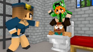 Monster School : POOR MONSTERS PRISON ESCAPE CHALLENGE - Minecraft Animation