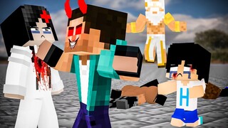 Monster School : Herobrine Bad Father - Sad Minecraft animation