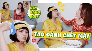 Chị CaNô "mệt mỏi" nấu chè đậu đỏ cho Khả Như ăn để thoát ế