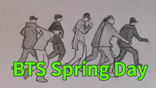 BTS dengan Spring Day membawa harapan pada musim dingin yang suram