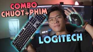 COMBO CHUỘT + BÀN PHÍM GAMING GIÁ SIÊU TỐT CỦA LOGITECH | G512 GX LIGHTSYNC RGB & G502 Hero