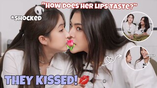 [FayeYoko] FAYE GAVE YOKO A KISS During Panda Thai House Live - “Asked the taste of the kiss”