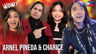 VOCAL POWER! Waleska & Efra react to Arnel Pineda (Journey) & Charice Duet "Alone" in ASAP