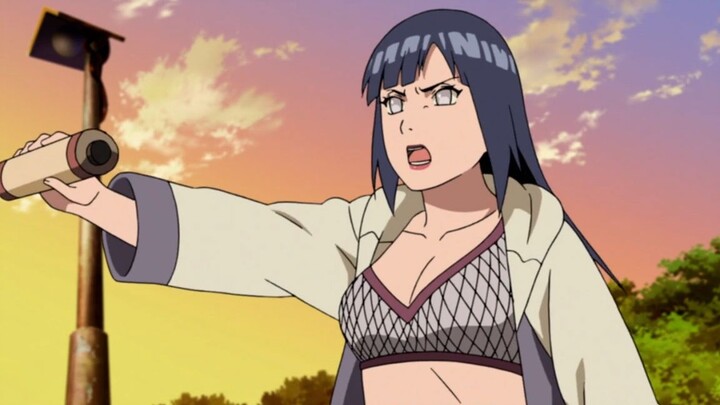 So wild! I like Miss Hinata like this