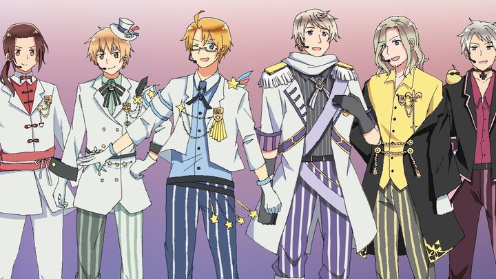 [APH Handwritten] The first concert RPG of little idols from all over the world! Hetalia Idol Set PV