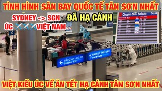 VIỆT KIỀU ÚC VỀ ĂN TẾT HẠ CÁNH TÂN SƠN NHẤT CHỜ NGÀY MỞ CỬA