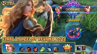 Lancelot Revamp , Final Revamped Lancelot Gameplay - Mobile Legends Bang Bang