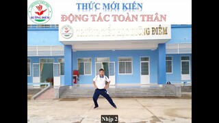 Động tác toàn thân và động tác thăng bằng, bài thể dục phát triển chung lớp 4