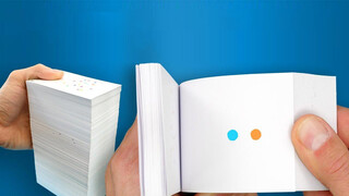 The world's thickest 900 animated pages-turning book