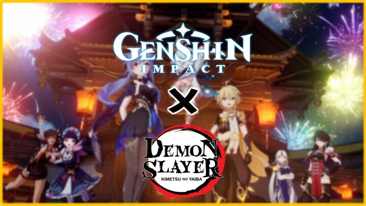 Opening Genshin Impact Demon Slayer season2