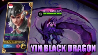 SCRIPT SKIN YIN BLACK DRAGON FULL EFFECTS - MOBILE LEGENDS