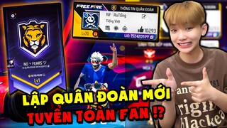 Ruby Lấy Lại Acc Free Fire Thành Lập " QUÂN ĐOÀN MỚI " Dành Cho FAN !?