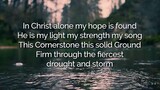 IN CHRIST ALONE (MY HOPE IS FOUND)