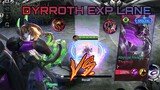 DYRROTH VS NEW BUFFED THAMUZ IN RANK! | DYRROTH EXP LANE