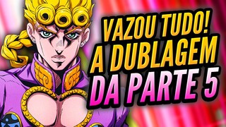 É REAL?? FINALMENTE! LANÇAMENTO OFICIAL DA DUBLAGEM DE JOJO GOLDEN WIND