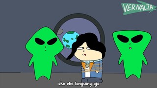 Diinterogasi sama alien