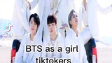 BTS as a girl