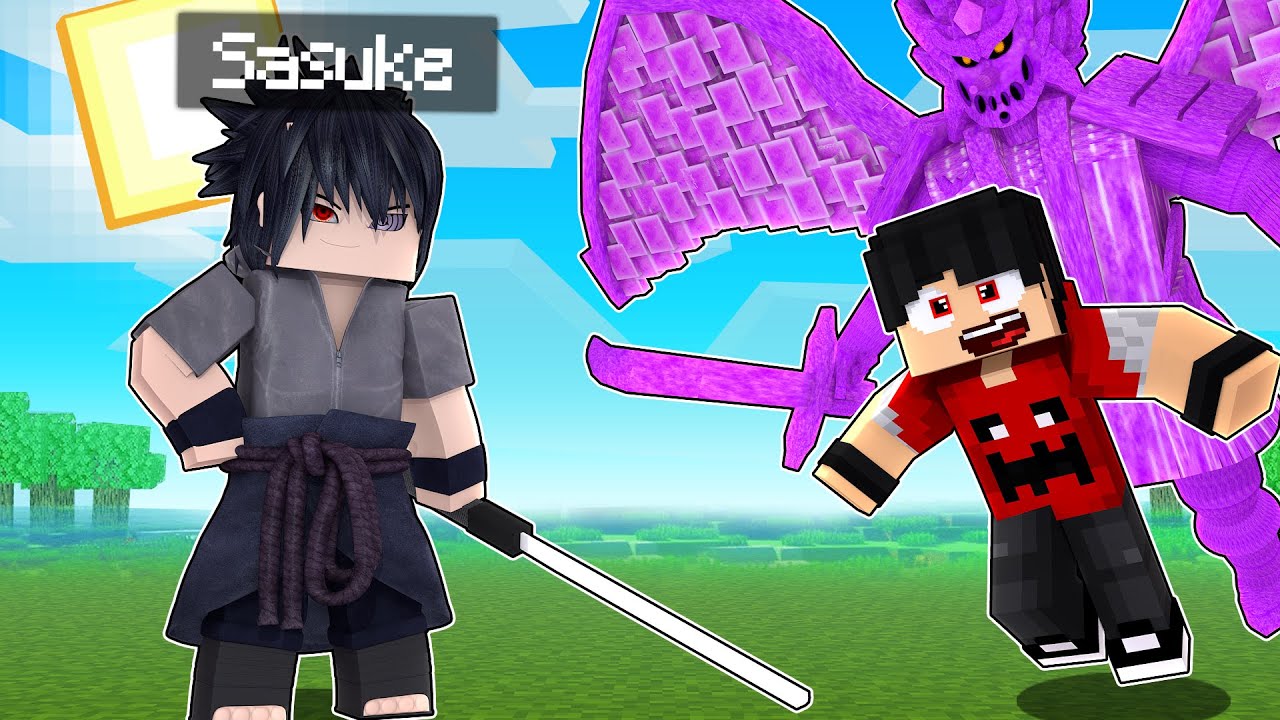 Minecraft : Naruto C #4 - NARUTO vs. SASUKE 