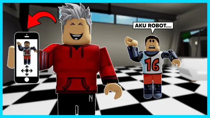 KAKAK KU ROBOT | Aku Membuat Kakak Robot Yang Sempurna (Brookhaven) - Roblox Indonesia