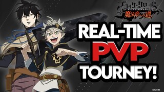 REAL-TIME PVP TOURNAMENT IS COMING DURING HALF-YEAR ANNIVERSARY! - Black Clover Mobile