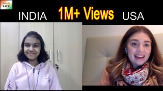 Cambly English Conversation #9 with lovely tutor from USA  | Adrija Biswas