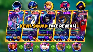 5 MAN K.E.W.L SQUAD + FACE REVEAL & OPEN MIC = 😱😱😱 (NOT CLICKBAIT)