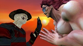 Yujiro vs Freddy Krueger