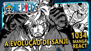 SANJI VS QUEEN (One Piece 1034 | Mangá React)