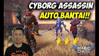 CYBORG PEMBUNUH BAYARAN ft. Saber, Alpha, dan Hayabusa ⭐⭐⭐ | Magic Chess  Bang Bang Indonesia