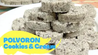 Polvoron Cookies and Cream Flavor | How to Make Polvoron | Met's Kitchen