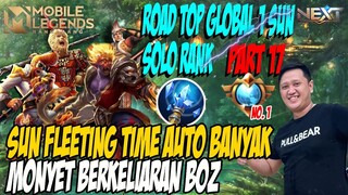 PART #17 TERBONGKAR !!! RAHASIA SUN FLEETING TIME MONYETNYA BERSELIWERAN GAK ABIS2 BOZ