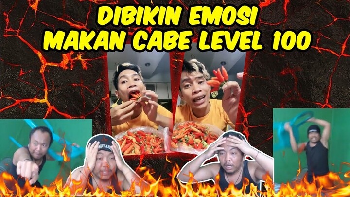 MAKAN CABE LEVEL 100 BUAT ESMOSI