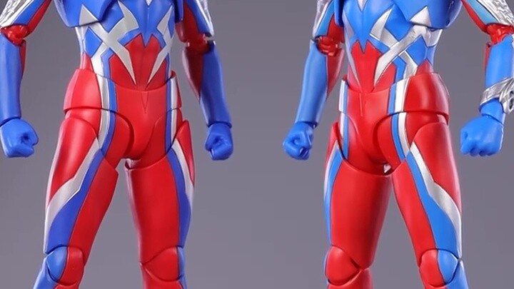 Model asli dicetak ulang tetapi warna cetakannya diperbarui. Cukup bagikan SHF Ultraman Zero Generas