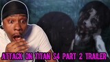 Release Date Confirmed! - Attack on Titan Season 4 Part 2 - Official Trailer - Reaction!
