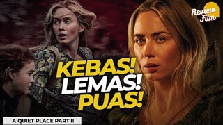 LEMAH JANTUNG? SILAHKAN SKIP❗ | Review A QUIET PLACE PART II