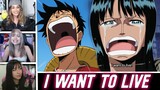 Say You Want to Live | One Piece - Girls Reaction Mashup