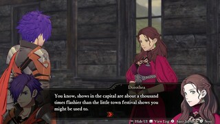 Shez (M) & Dorothea Level C Support Conversation - Fire Emblem Warriors: Three Hopes (DEMO)