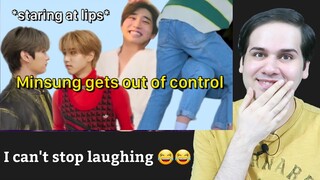 Minsung moments that teaches us how to flirt😏✨(Lee Know & Han | Stray Kids) Reaction