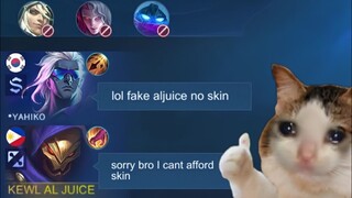 NO SKIN ALDOUS PRANK!! (They don't believe I'm Aljuice!!) 🤣