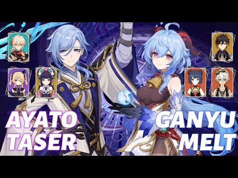 [ Genshin Impact ] 3.3 Spiral Abyss With Ayato Taser Team and Ganyu Melt Team