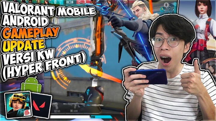 Hyper Front Review Update Map Baru Valorant Mobile Versi KW Gameplay (2022)