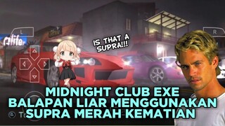 MIDNIGHT CLUB 3 DUB EDITION EXE || BALAPAN LIAR MENGGUNAKAN SUPRA MERAH KEMATIAN